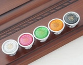 Glass Drawer Knobs Kitchen Cabinet Handles Door Pulls Knobs Bright Silver Black Pink Decorative Furniture Knobs Handle