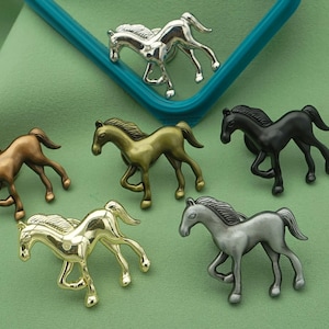Unique Kitchen Pulls Knobs Horse Cabinet Knobs Handles Aniamal Knobs drawer Knobs pulls wardrobe Knob Cabinet Knobs  Drawer Knob