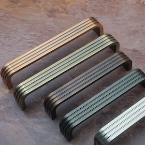 Antique Copper Bronze  Drawer Pulls Handles Brushed Nickel Cabinet Handles Dresser Knob Pull   Kitchen Cabinet Pull Wardrobe Cupboard Pulls