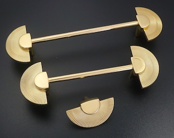 3.75&quot; 5&quot;Gold Fun Brass Drawer Pulls Knobs Dresser Knobs handle Kitchen Pulls Cabinet Pulls Knobs Wardrobe handles knobs Hardware