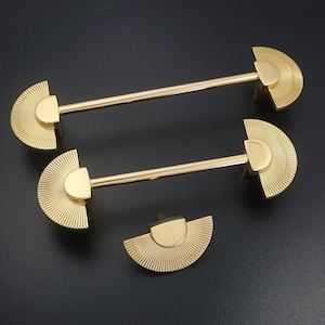 3.75&quot; 5&quot;Gold Fun Brass Drawer Pulls Knobs Dresser Knobs handle Kitchen Pulls Cabinet Pulls Knobs Wardrobe handles knobs Hardware