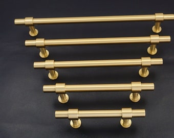 2.5" 3“ 3.75" 4“ ”5" 6.3" 7.55‘’Solid Brass Drawer pulls Handles Knobs Cabinet Pulls Knobs Dresser handle Pulls Wardrobe handles Hardware