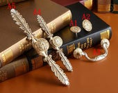 Vintage Silver Dresser Pulls Handles Vintage Round Flower Drawer Knob Cabinet Door Handle Knobs Rustic Country