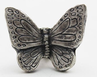 Unique Drawer Knob White Knob Knob Butterfly White Dresser Etsy