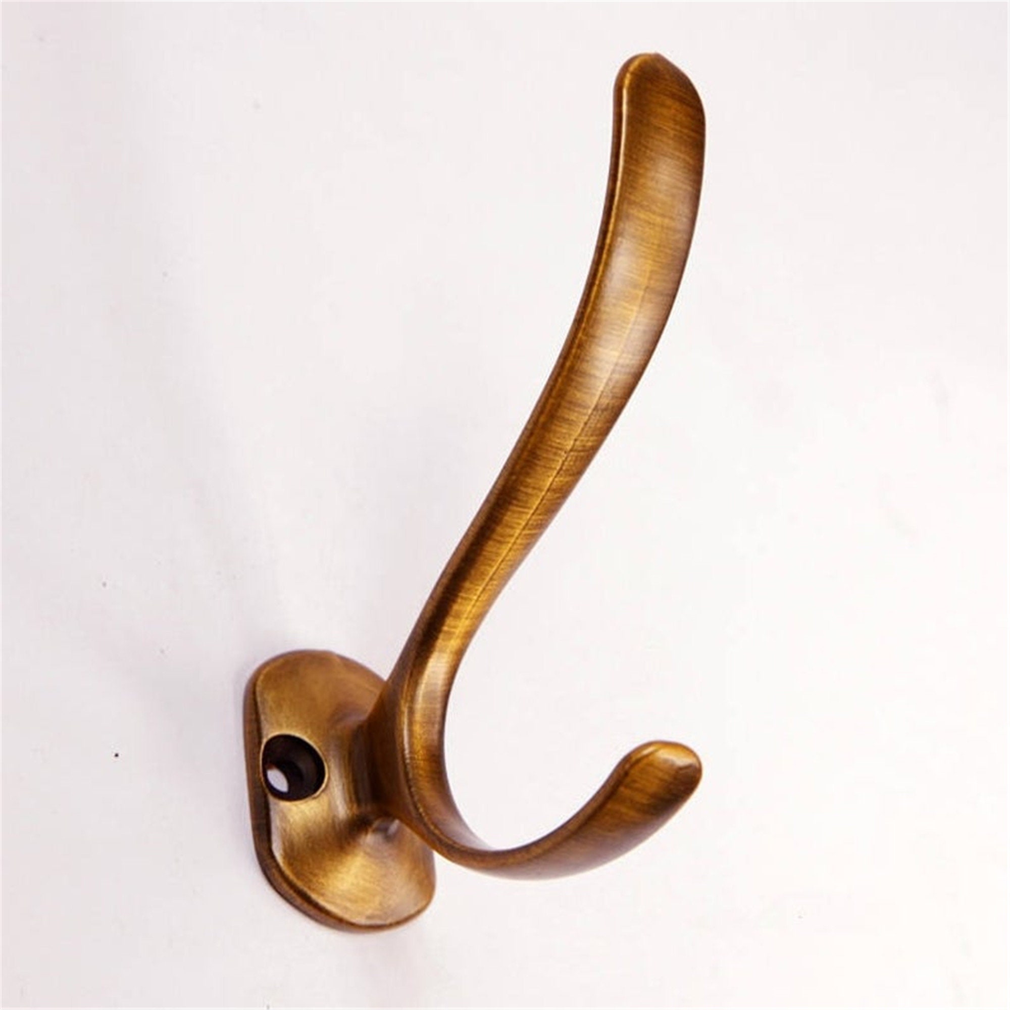 Antique Brass Winged Coat Hook  Traditional Wall Hooks – Plank Hardware