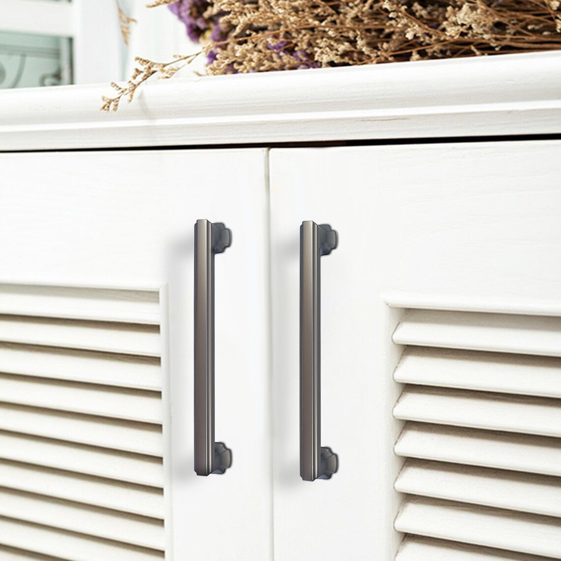 5inch Dark Gray Door Handles Knobs Drawer Knob Pulls Etsy