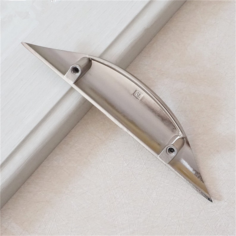 1.25/'/' 2.5/'/' 3.78/'/' Dresser Pulls Cup Drawer Pull Handles Knob Brushed Nickle Steel Gold Black Kitchen Cabinet Door Handles Pull 32 64 96mm