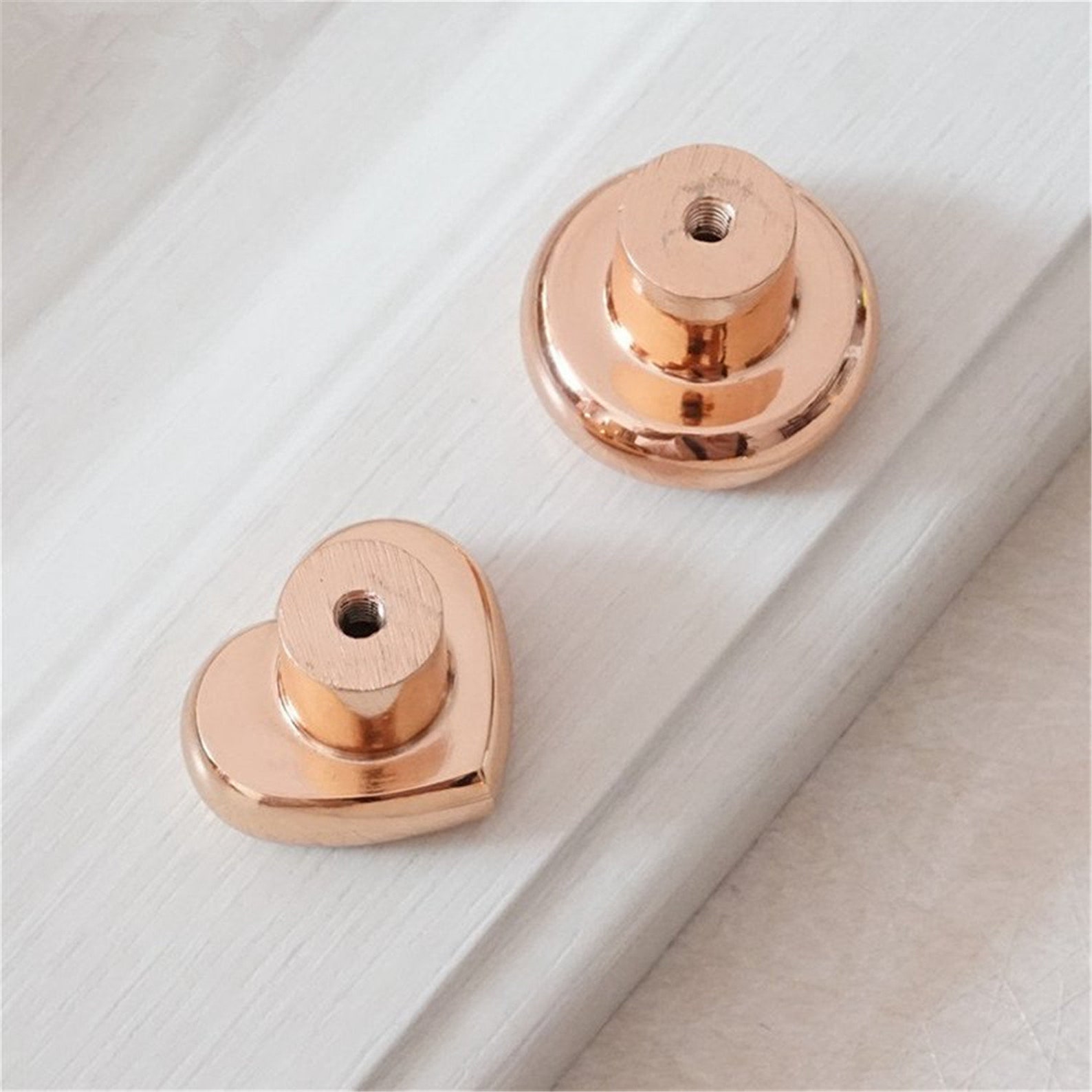 3.75'' 5'' 6.3 Rose Gold Handles Etsy