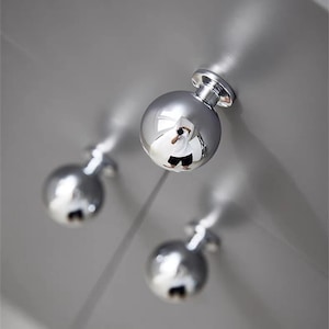 Massief messing mini bal ladeknoppen gepolijst goud kast trekt knop, cadeau gouden keukendeurklink hardware afbeelding 10