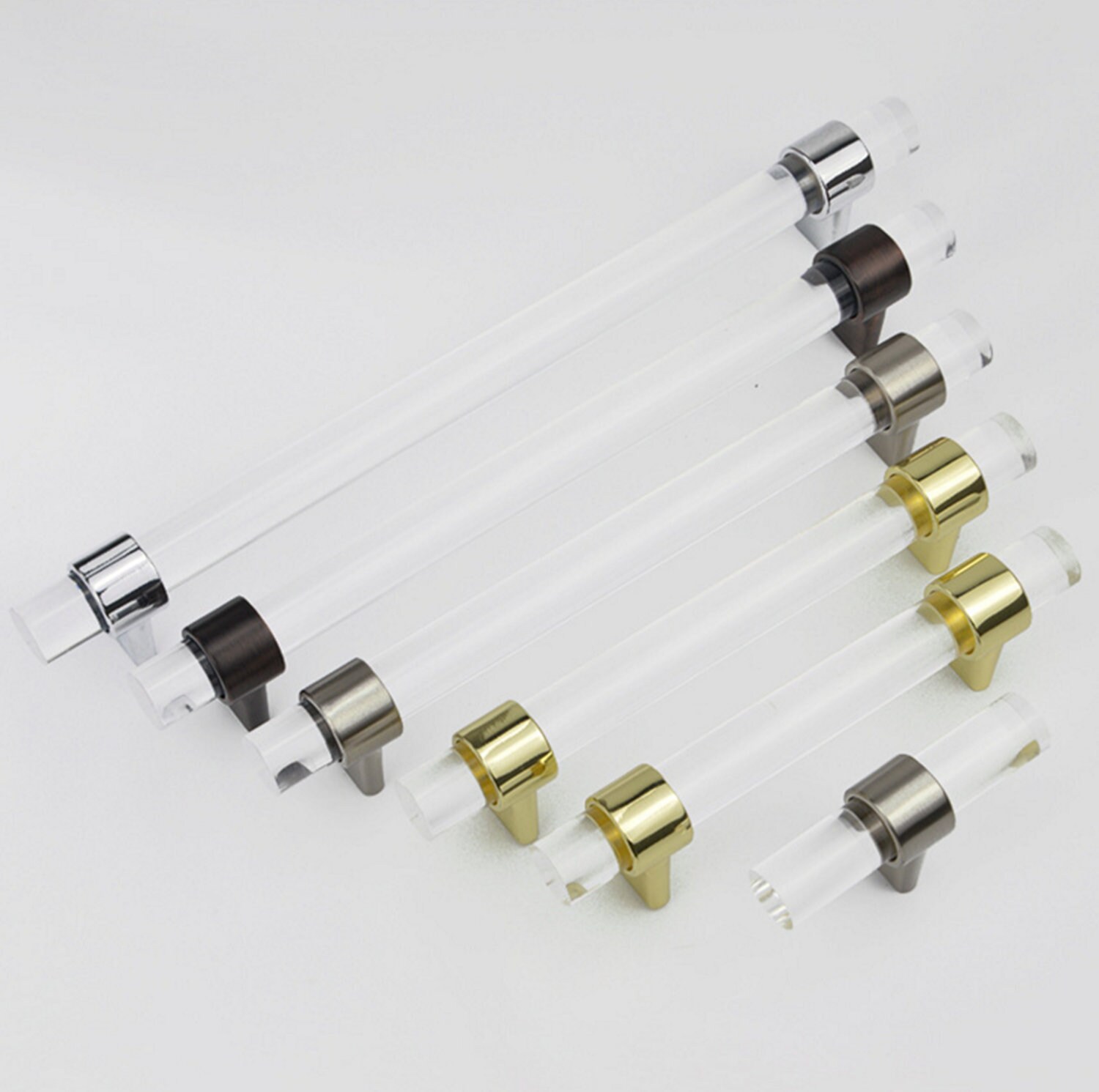 3.78 5 6 3 Acrylic Pulls Handles Etsy