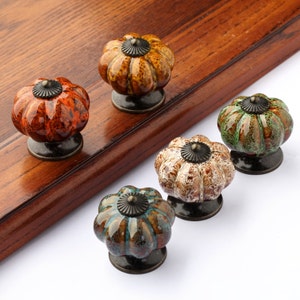 Ceramic Knobs / Dresser Knob Drawer / Ceramic Knob / Cabinet Knobs / Kitchen Door Knob Furniture Hardware Antique Bronze