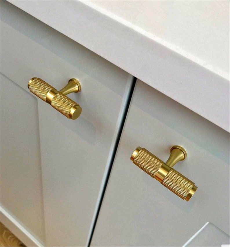 3.78'' 5'' Brass Handles Gold Brass T Etsy