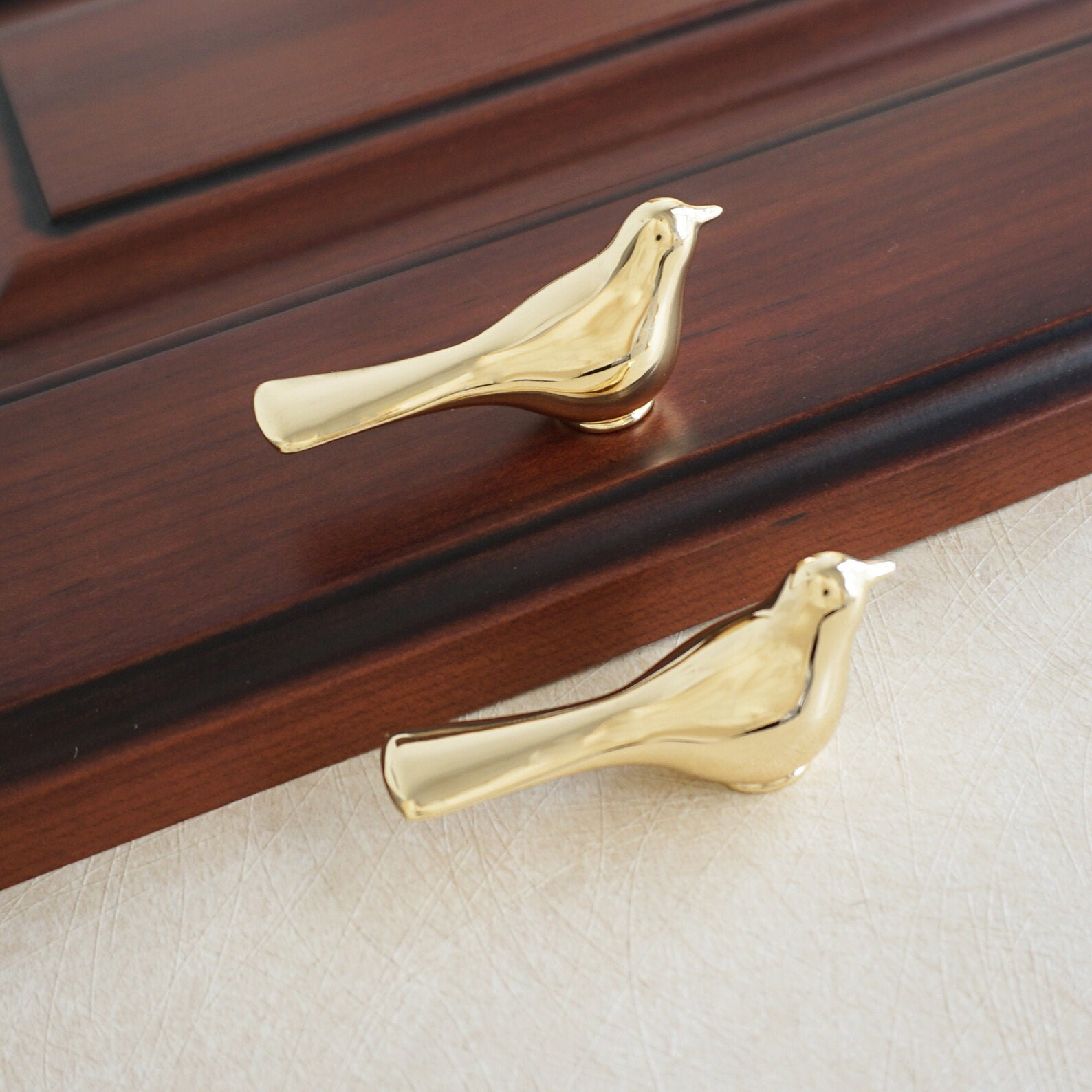 Polished Gold Knobs Handles Pulls Drawer Knobs pulls Etsy