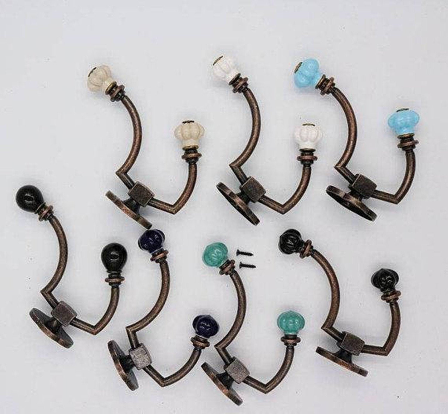 Ceramic Wall Hooks / Decorative Hooks / Wall Hook Antique Etsy Australia