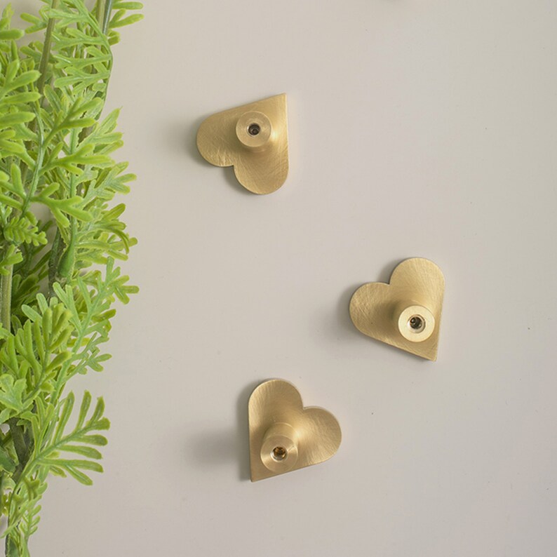Colorful Wall Hooks Heart Hooks Modern Decorative Gift Wall Etsy
