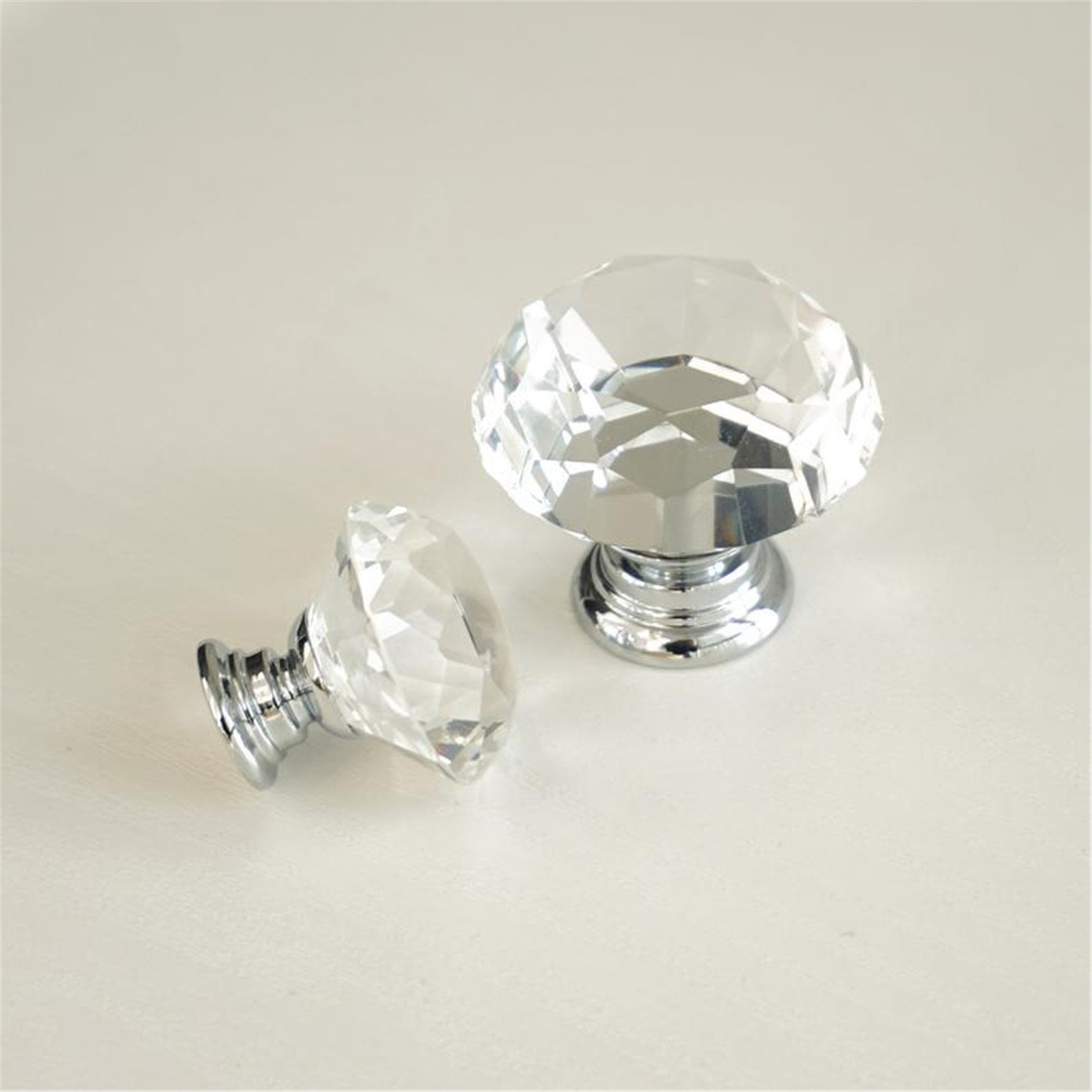 Crystal Knob / Glass Knobs Drawer Pulls / Dresser Knobs / Etsy