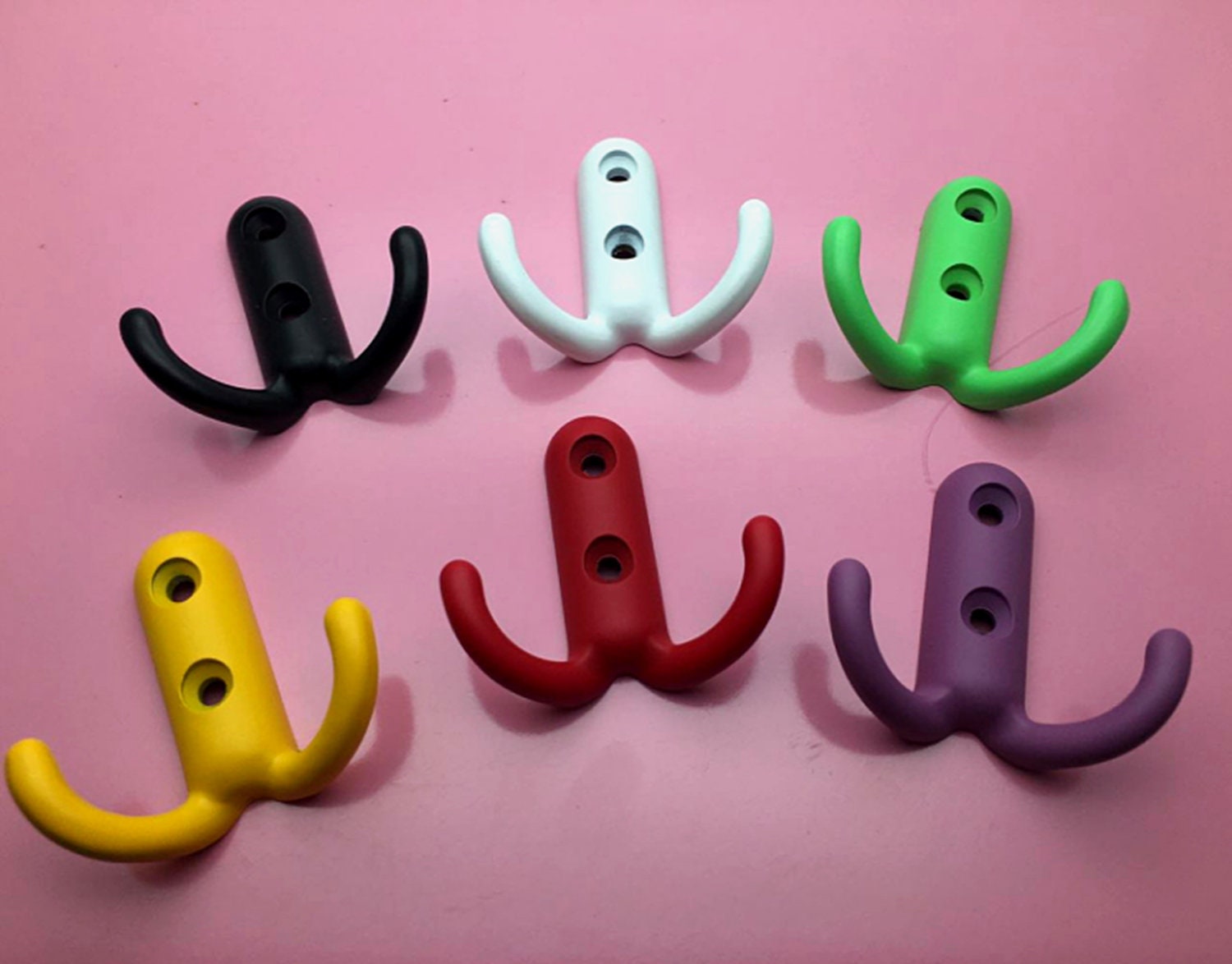 Colorful Hooks Decorative Hooks Coat Hangers Hooks Hook Wall Etsy UK