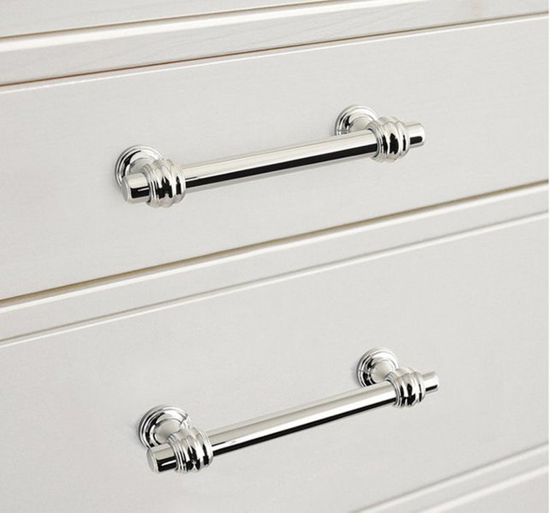 3.78'' 6.3'' Polished Chrome Brushed Nickel Etsy