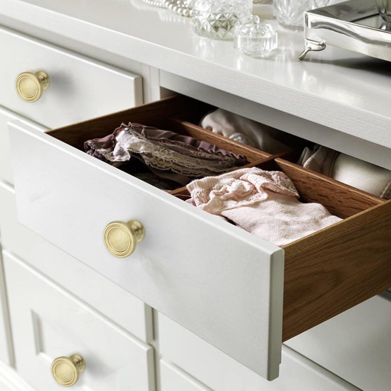 Brass Knobs Plate Kitchen Cabinet Pulls Drawer Knobs Pulls Handles Dresser Knobs Pulls Brass Door Knobs Furniture Hardware image 7