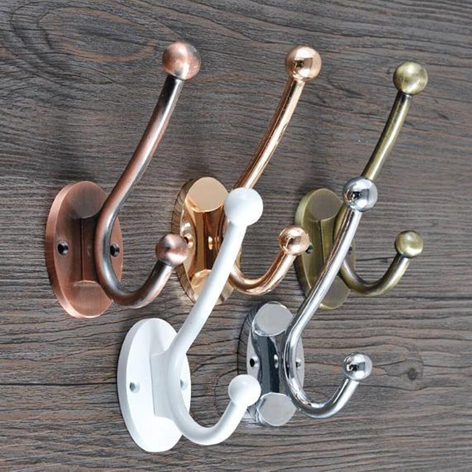 Curtain Tieback Hooks Modern Wall Hook Decorative Wall Hook Etsy