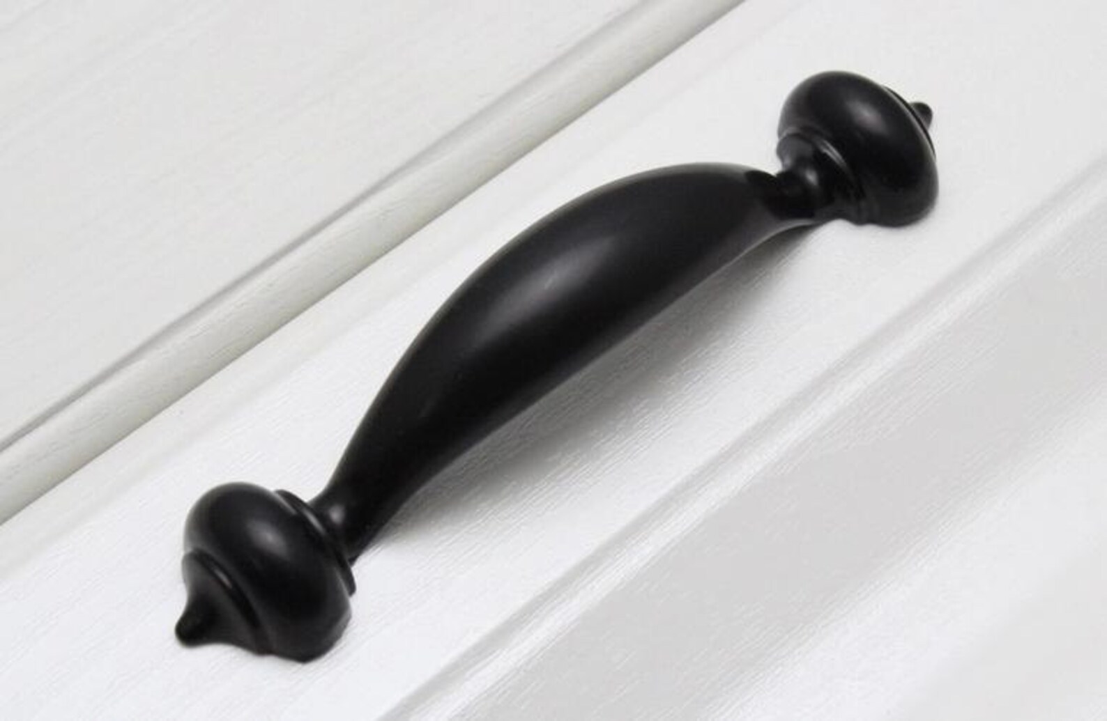 Chic Black Drawer Pull Handles/ Dresser Pulls Handles / Knobs Etsy