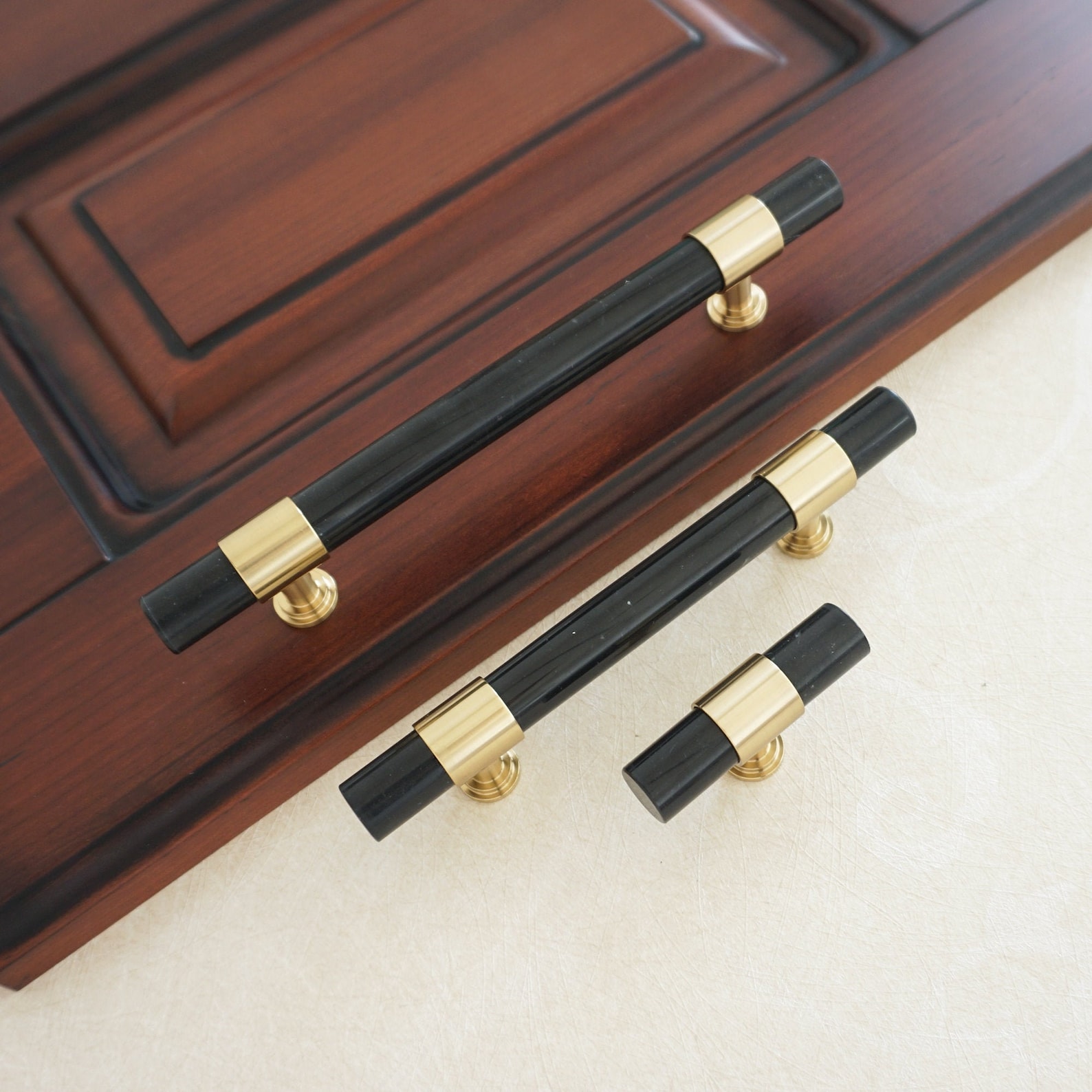 3.78 5Artificial Stone Drawer Pulls Kitchen Etsy