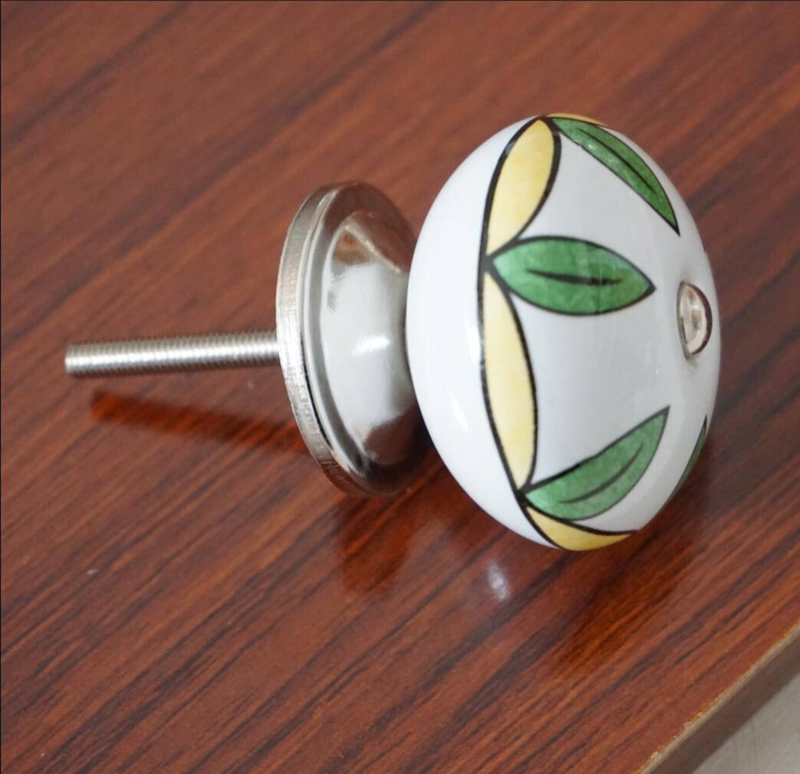 Vintage Ceramic Knobs Dresser Knob Drawer / Ceramic Etsy