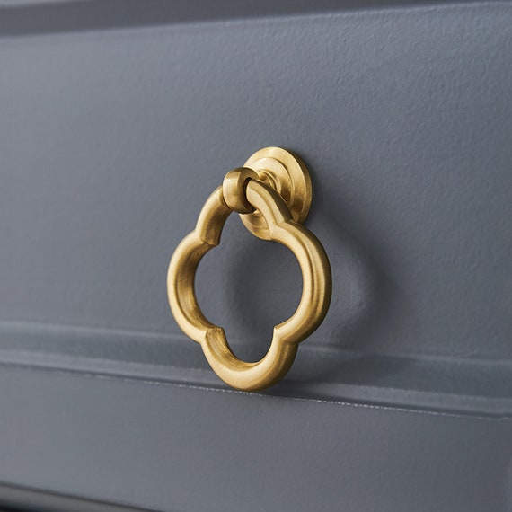 Gold Brass Knobs Pulls Furniture Knobsbrass Knobs Etsy