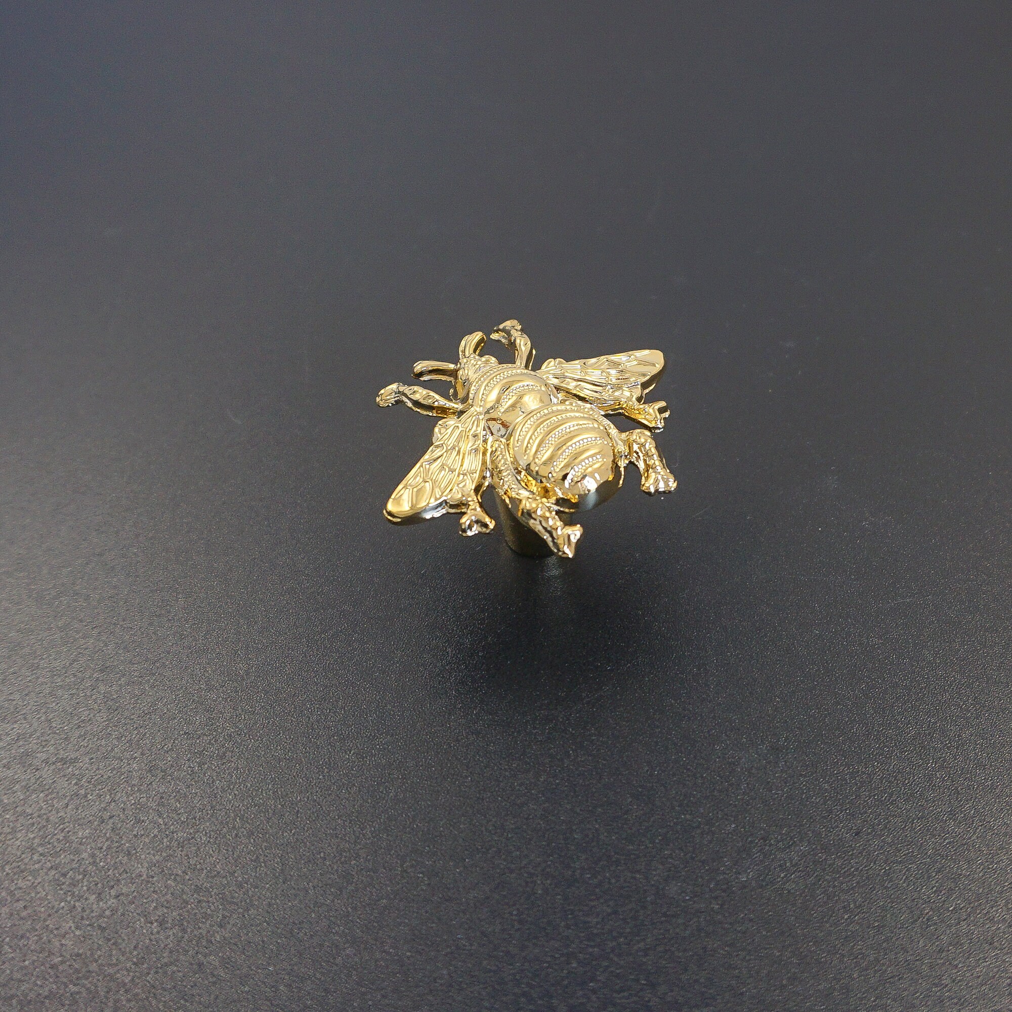 Soid Brass Bee Knobs Door Knobs Handle Pull Drawer Etsy