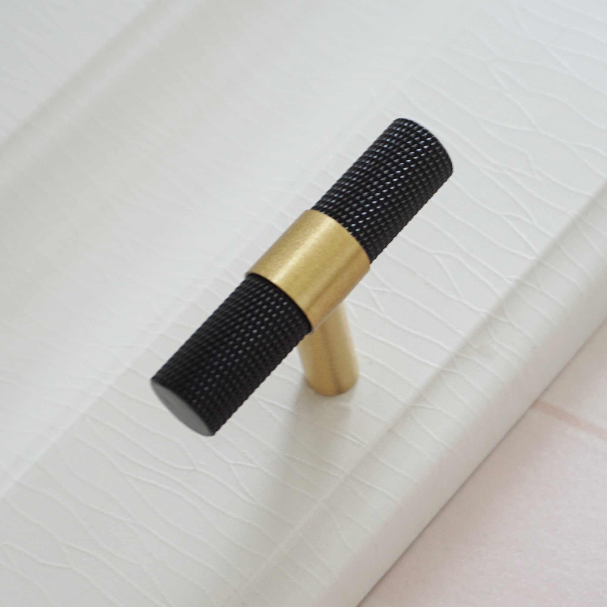 3.75 5.0 Black Brass Drawer Pulls Handles Brass Etsy