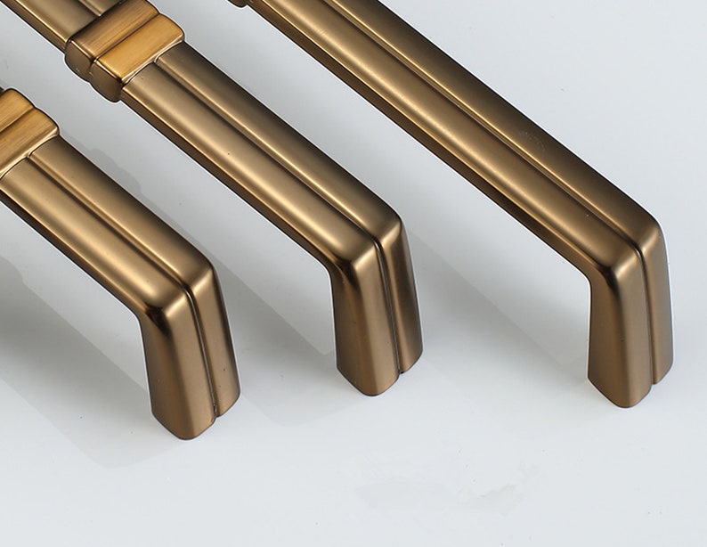 3.78\u201d 5\u201d 7.55\u2019 Antique Brass Drawer Pulls Handles Dresser Knobs Pulls Kitchen Cabinet Pulls Cupboard Handles Square 96 128 192mm