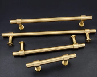 Solid Brass Drawer pulls Handles Knobs Cabinet Pulls Knobs Dresser handle Pulls Wardrobe handles Cabinet Hardware Kitchen Pulls