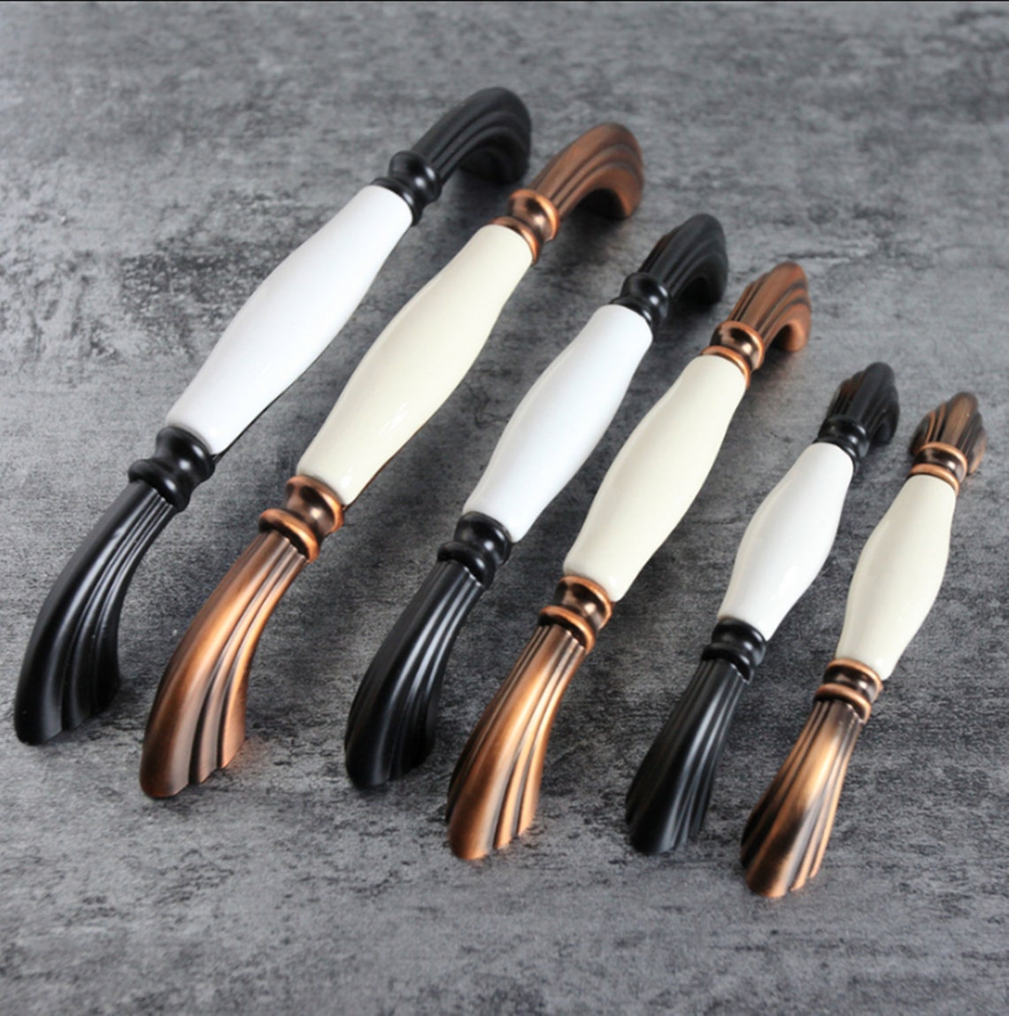 3.785 6.3 perillas del gabinete de cerámica | Etsy