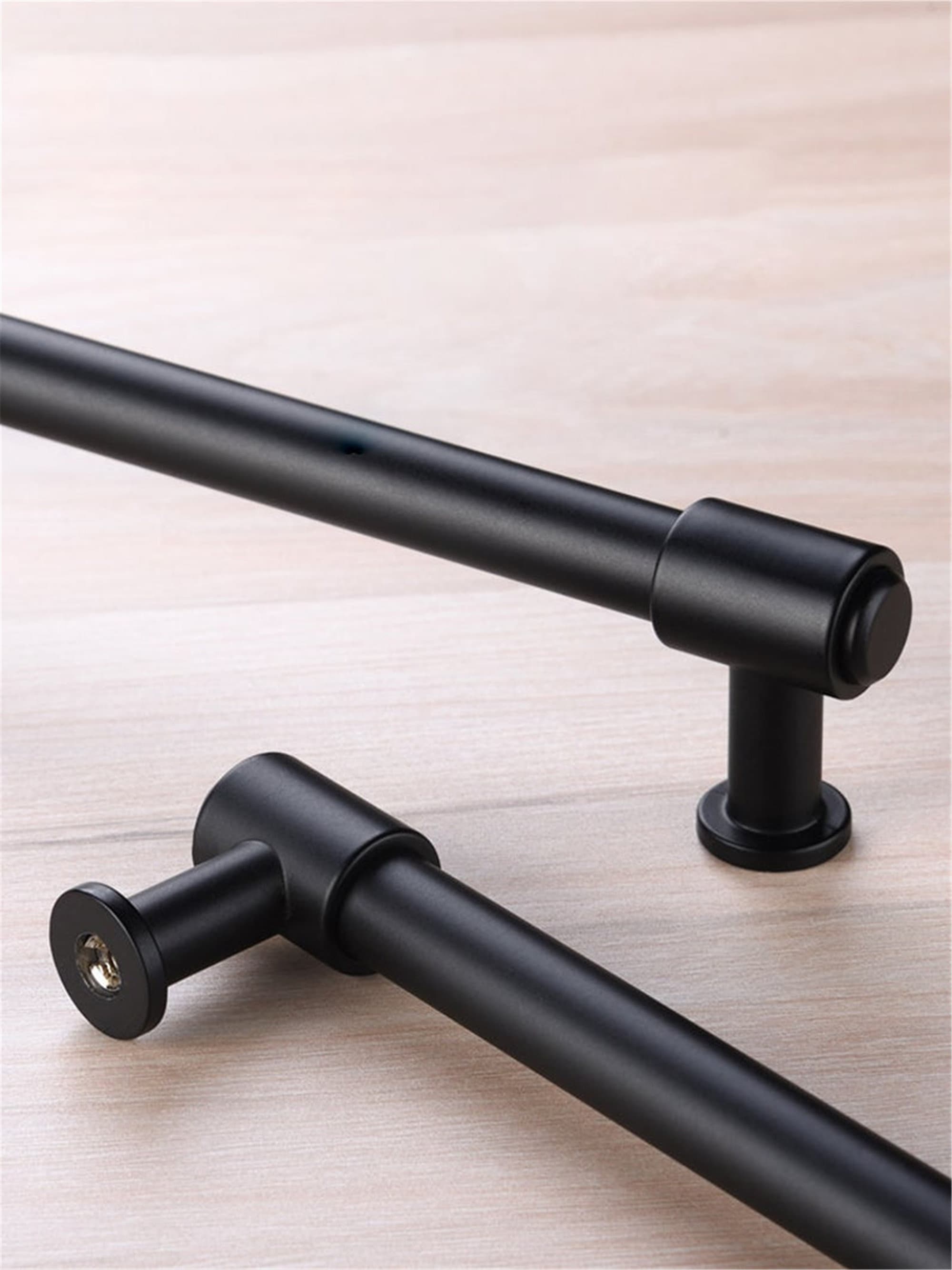 3.78'' 5'' 6.3'' Black Dresser Handles Etsy