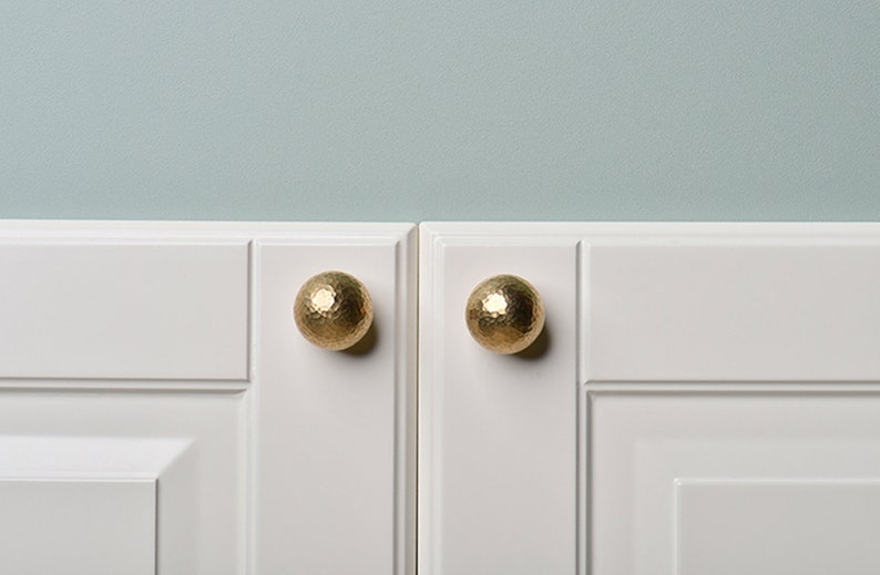 Mini Knob Tiny Brass Knobs Small Cabinet Door Dresser Pull Drawer Pulls Dreaaser