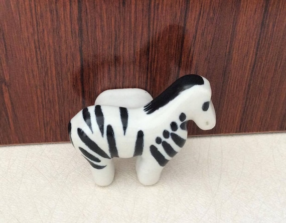 Kid Room Door Zebra Knobs Kids Dresser Knob Drawer Knobs Etsy