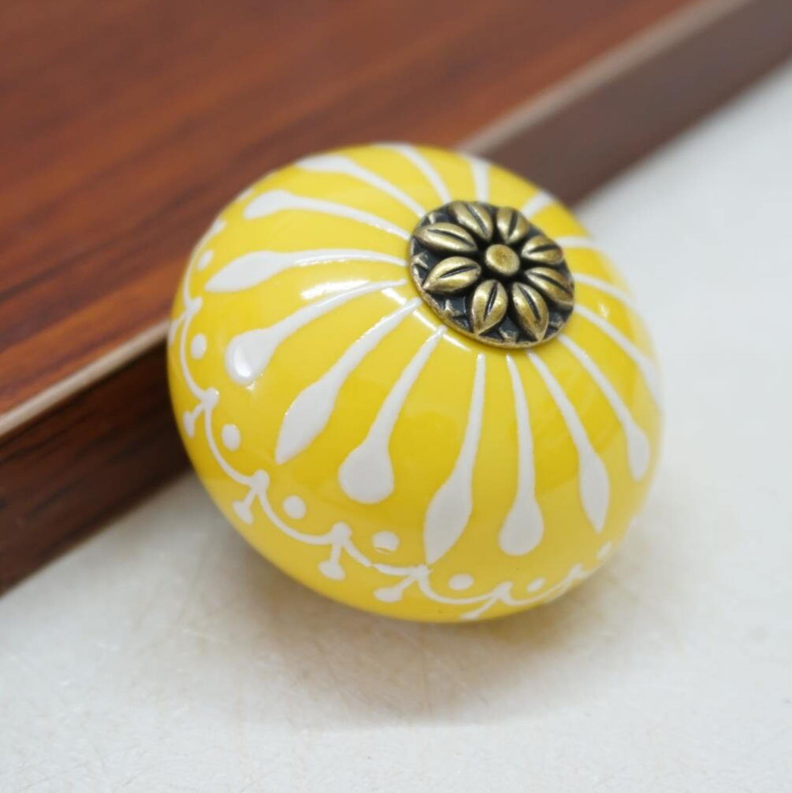 Ceramic Knobs Four Colors/ Dresser Knob Drawer / Ceramic Knob Etsy