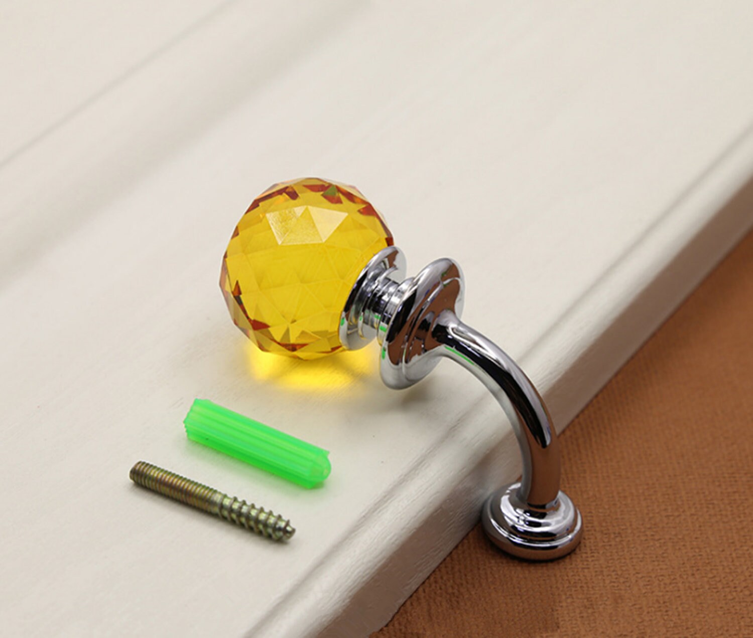 Glass Wall Hooks Decorative Hooks Clear Crystal Rhinestone Etsy