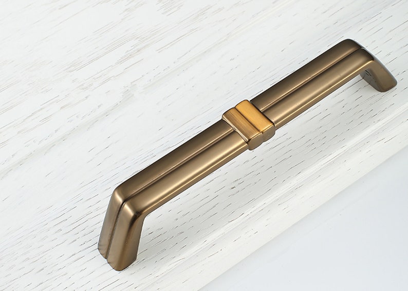 3.78\u201d 5\u201d 7.55\u2019 Antique Brass Drawer Pulls Handles Dresser Knobs Pulls Kitchen Cabinet Pulls Cupboard Handles Square 96 128 192mm
