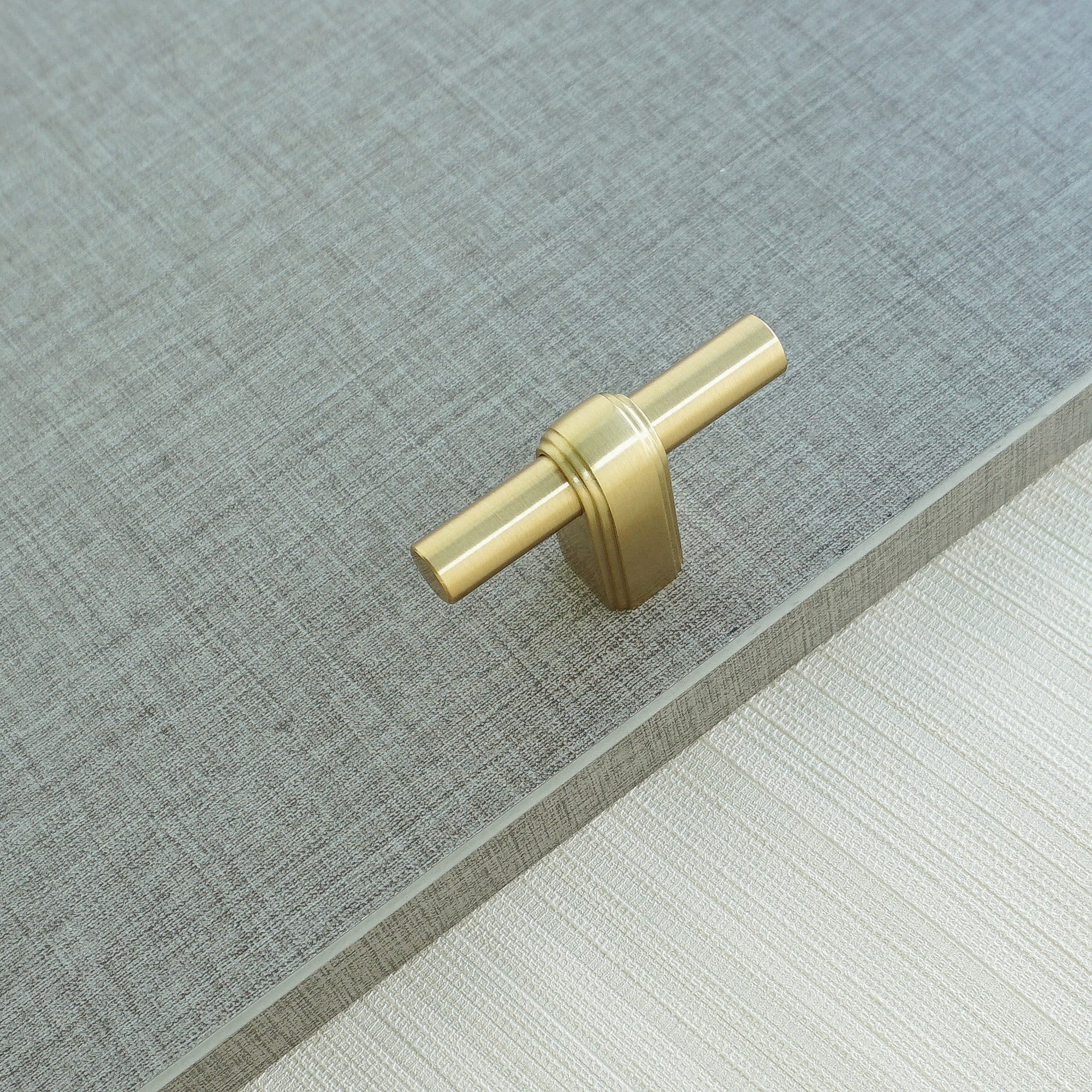 Brushed Brass Kitchen Handles Pulls Handle Dresser Etsy