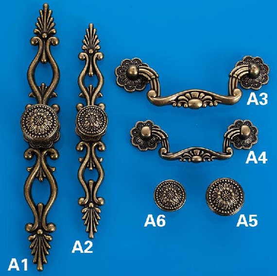 Tocador Perillas Manijas Gabinete Perilla Mueble de - Etsy España