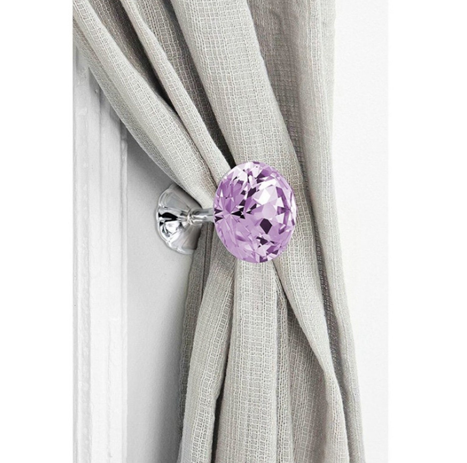 Glass Crystal Hooks/decorative Wall Hooks Tie Backs Coat Hooks Etsy