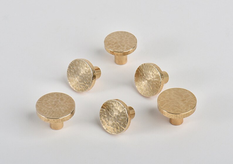 Modern Brass Small Knobs Knobs Simple Drawer Knobs Etsy Australia