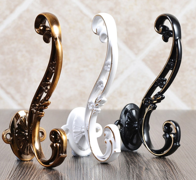 Unique Wall Hooks / Decorative Hooks / Wall Hook Antique Brass Etsy UK