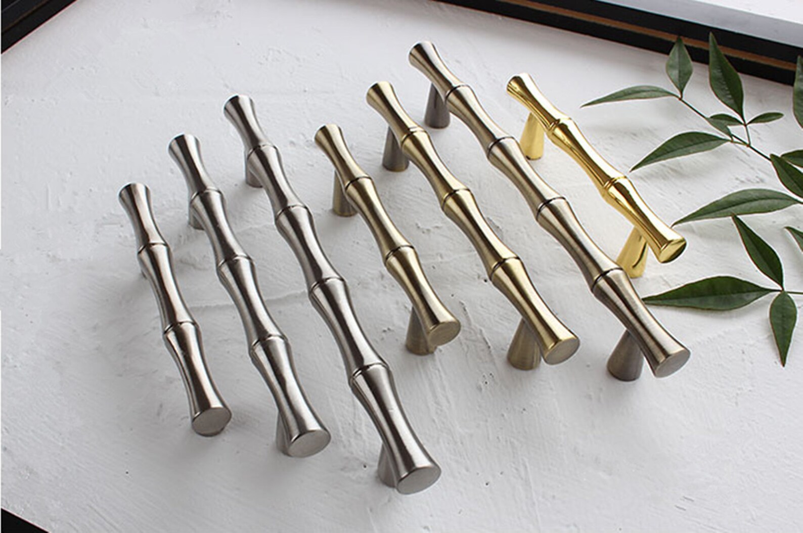 2.5 3.78 5 Bamboo Dresser Pulls Handles Etsy