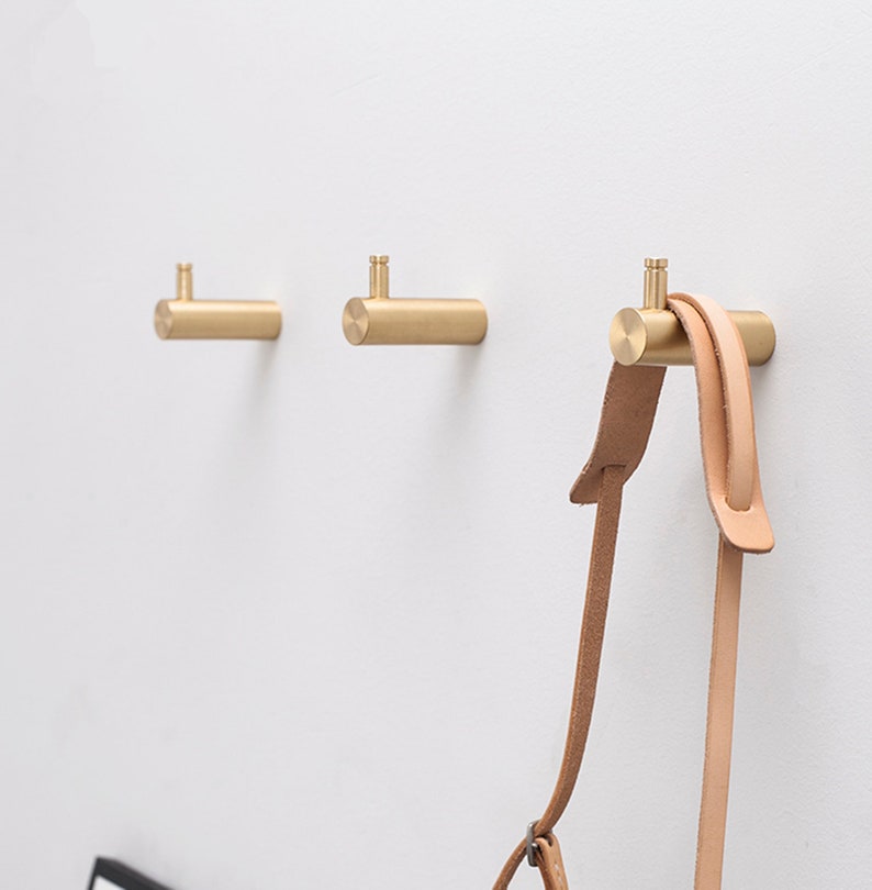 Nordic Creativity Brass Wall Hooks / Decorative Hooks / Wall Etsy