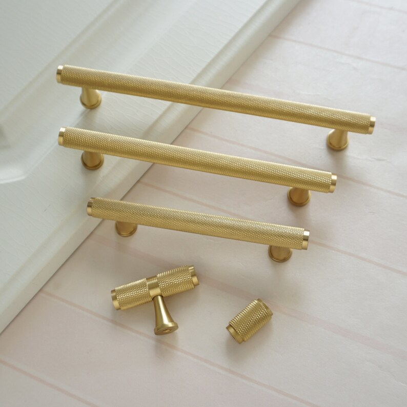 3.78'' 5'' Brass Handles Gold Brass T Etsy
