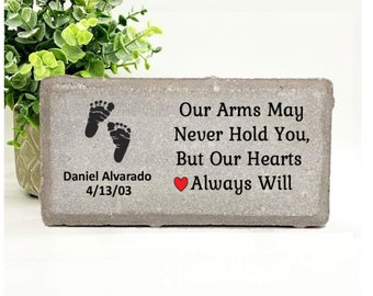 Memorial Stone  - Infant Memorial Stone - Loss of baby - Baby Sympathy Gift - Infant Sympathy - Miscarriage gift  - Choice of Stone