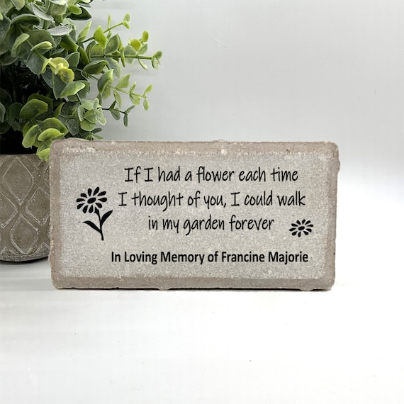 Buy Memorial Stone Sympathy Gift Bereavement Gift Funeral Gift