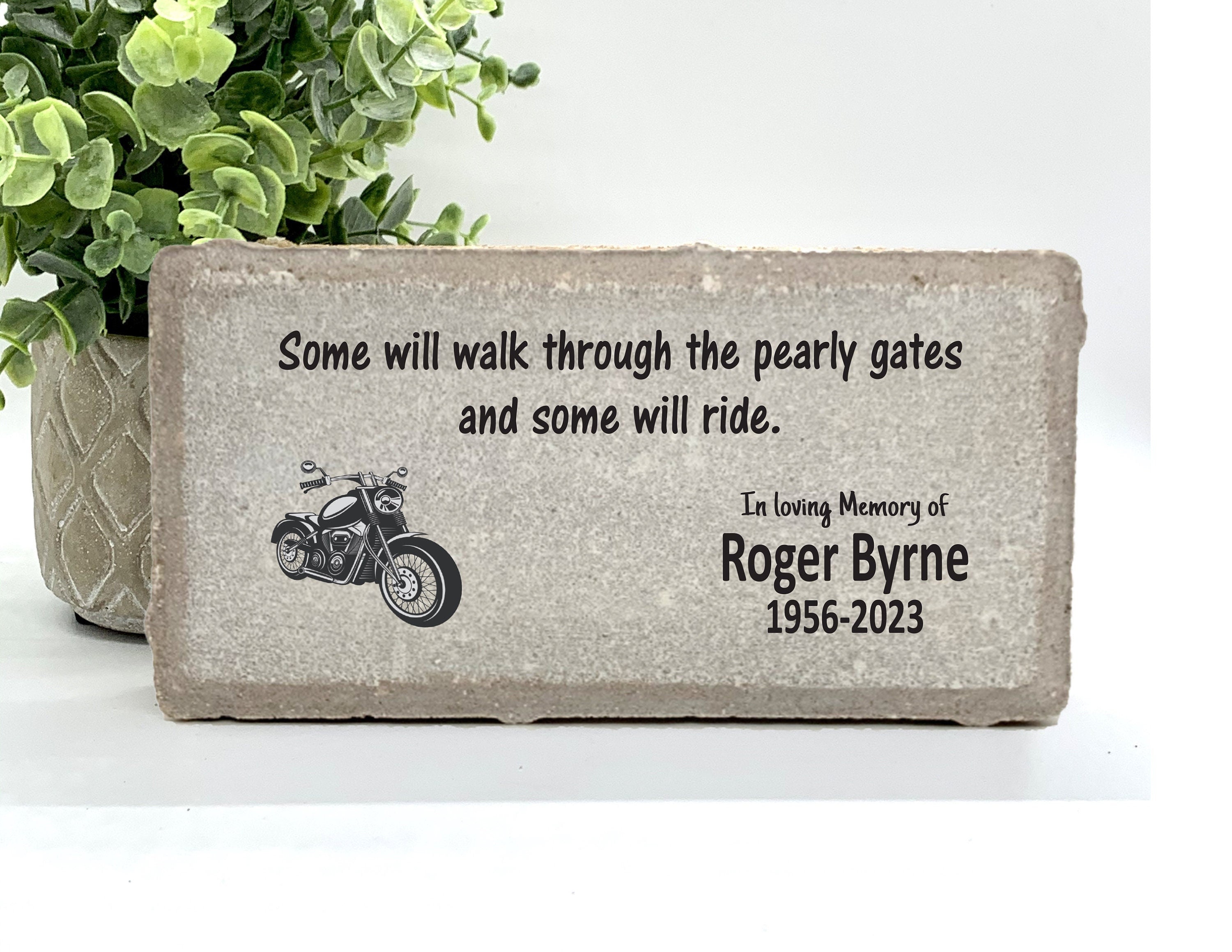 Harley Father Memory Etsy